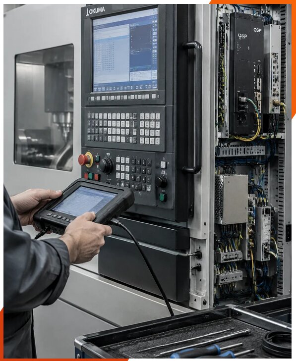 Ремонт систем Okuma OSP в Барнауле от 8093 р. | ЮнионикРу